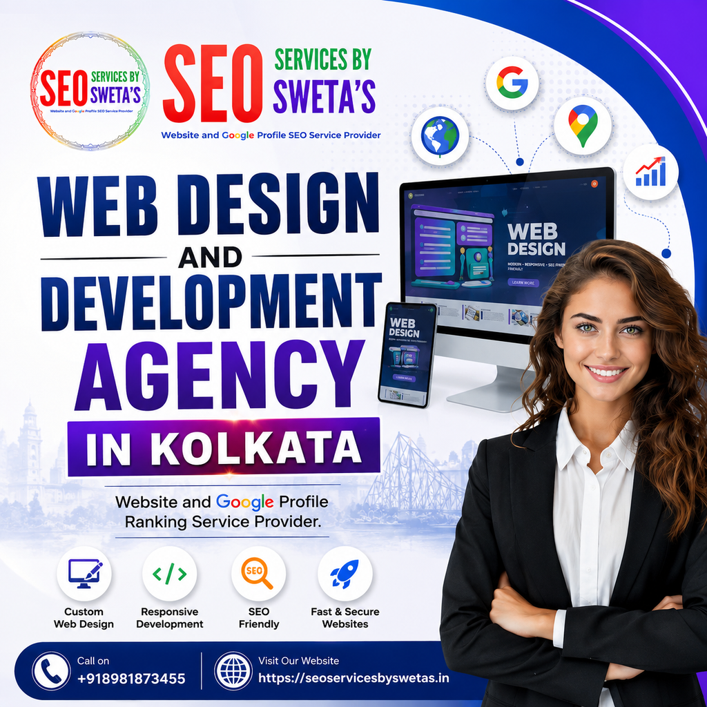 Web Design and Development Agency in Kolkata offering professional website design and development services