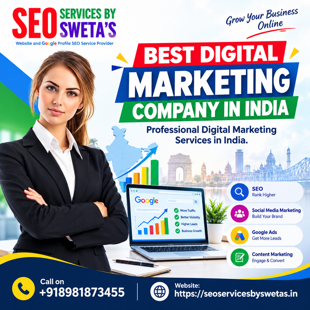 Best Digital Marketing Company in India – SEO SERVICES BY SWETA'S