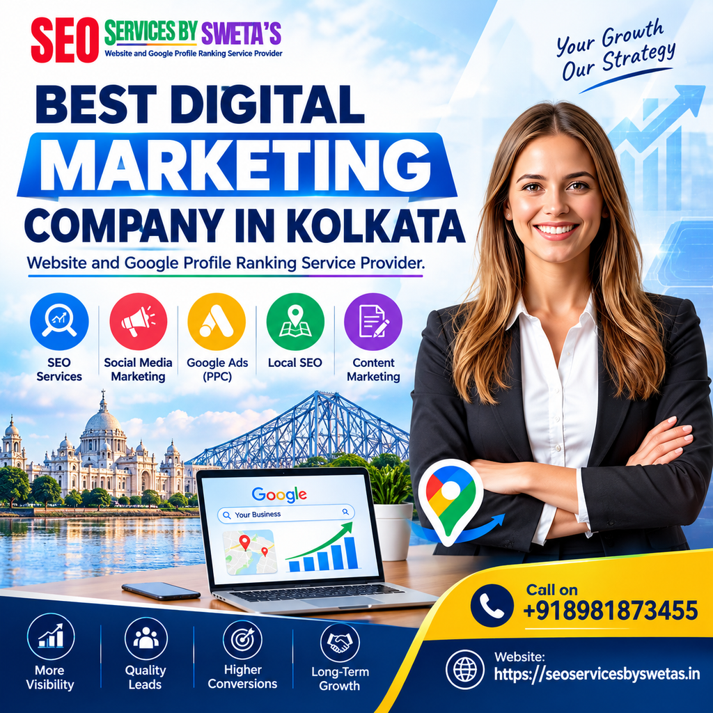 👉 Best Digital Marketing Company in Kolkata – SEO SERVICES BY SWETA’S