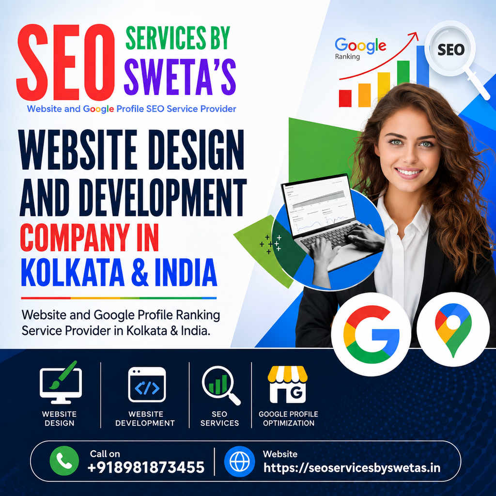 SEO Services by Sweta’s – Website Design and Development Company in Kolkata