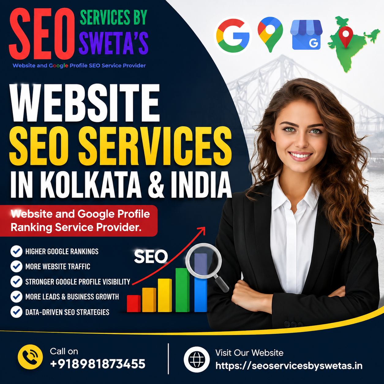 Website SEO Services in Kolkata & India by SEO SERVICES BY SWETA'S
